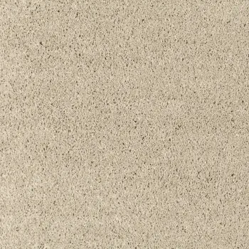 JAB Chamo 074 Teppichboden – Draufsicht auf edlen Velours in warmem Ton